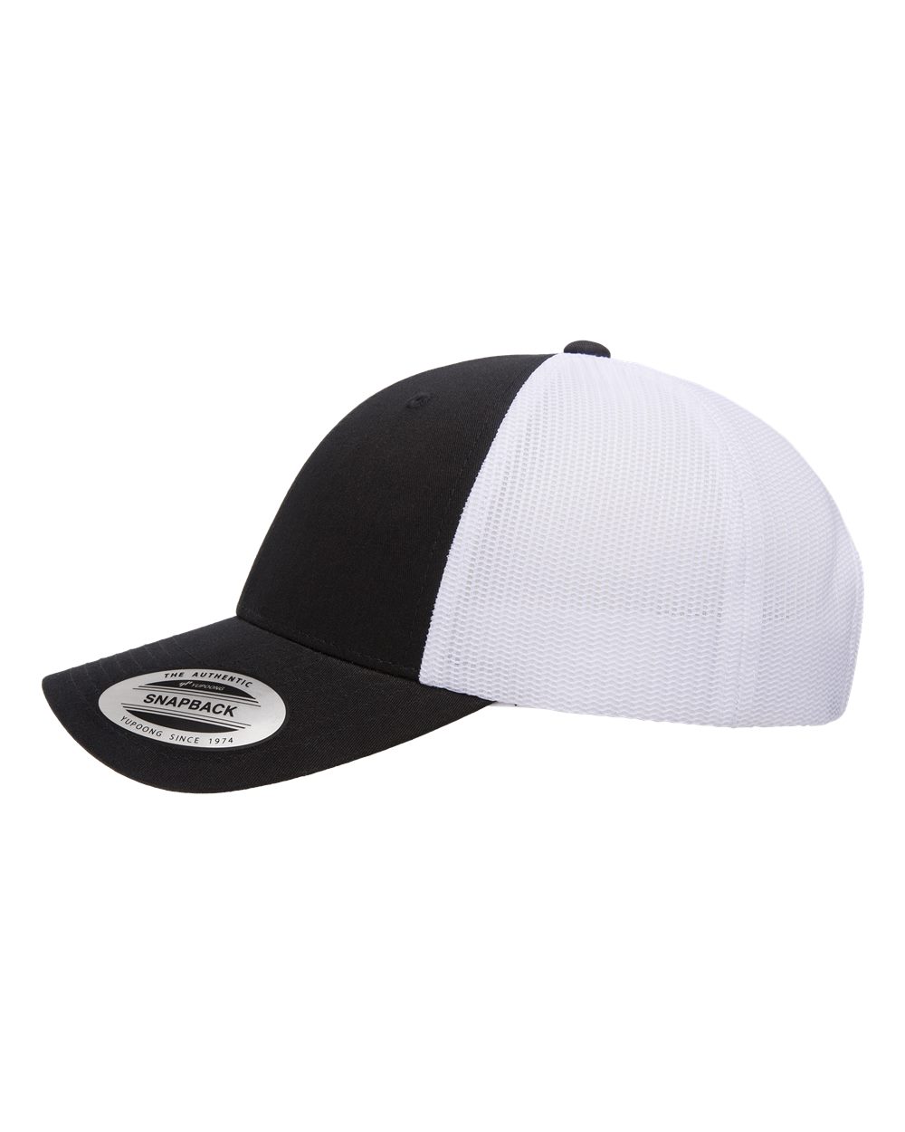 YP Classics Elite Cap - 6601 Black- White