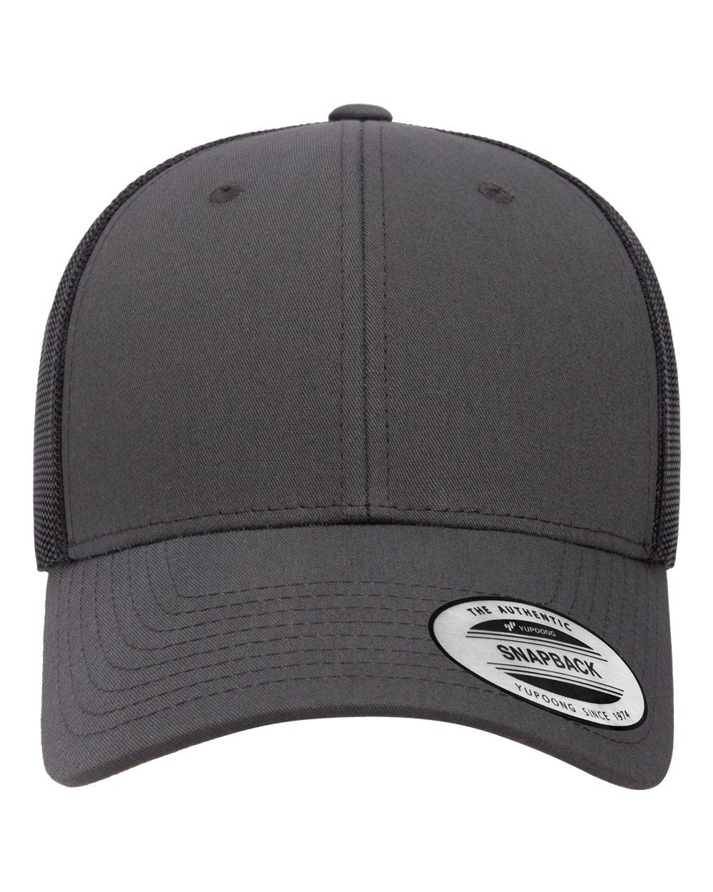 YP Classics Elite Cap - 6601 Charcoal- Black