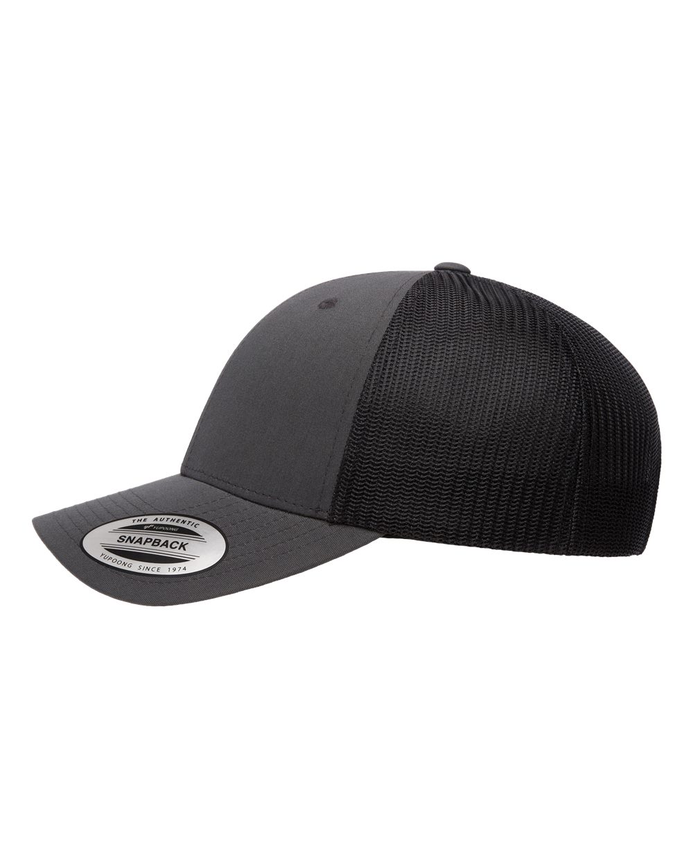 YP Classics Elite Cap - 6601 Charcoal- Black