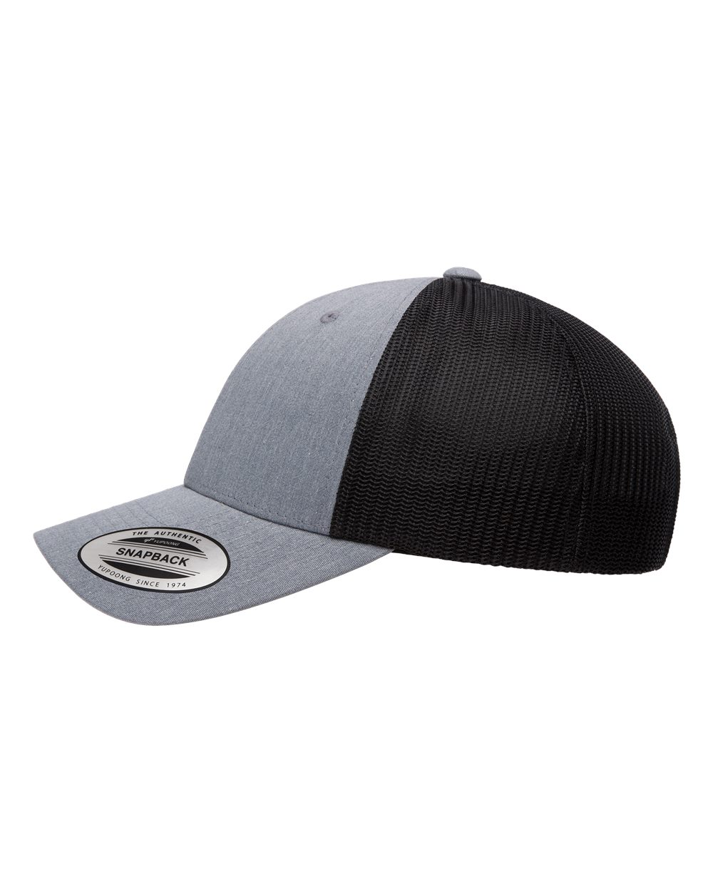 YP Classics Elite Cap - 6601 Heather- Black