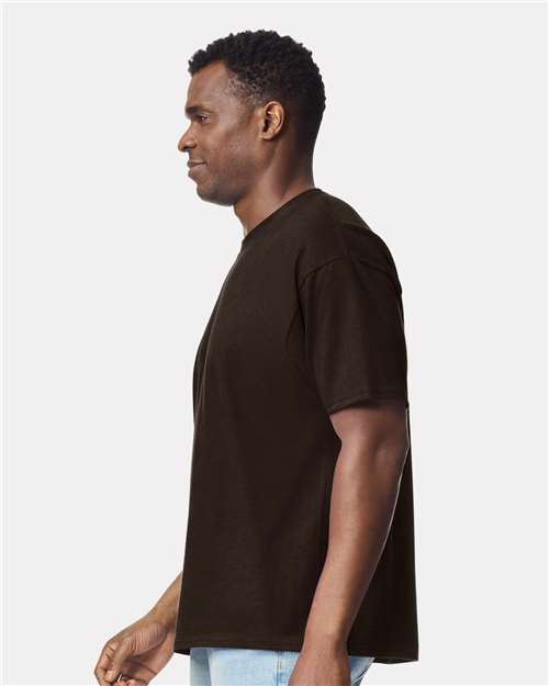 Gildan Unisex Hammer™ Maxweight T-Shirt - 75000 Dark Chocolate