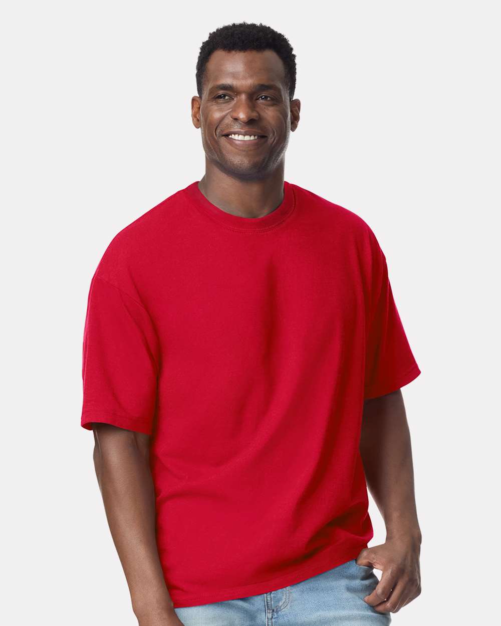 Gildan Unisex Hammer™ Maxweight T-Shirt - 75000 Cherry Red