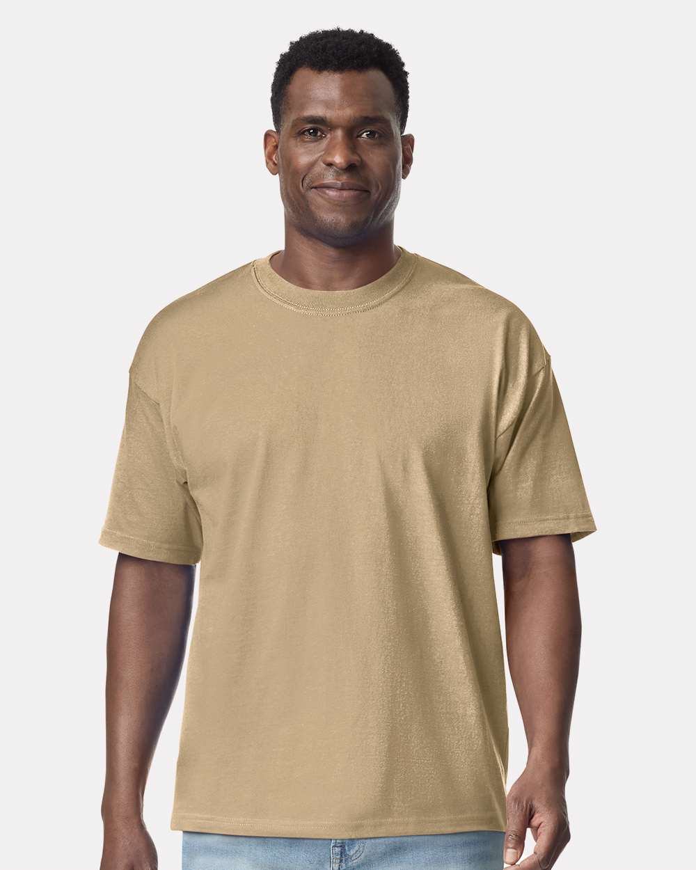 Gildan Unisex Hammer™ Maxweight T-Shirt - 75000 Tan