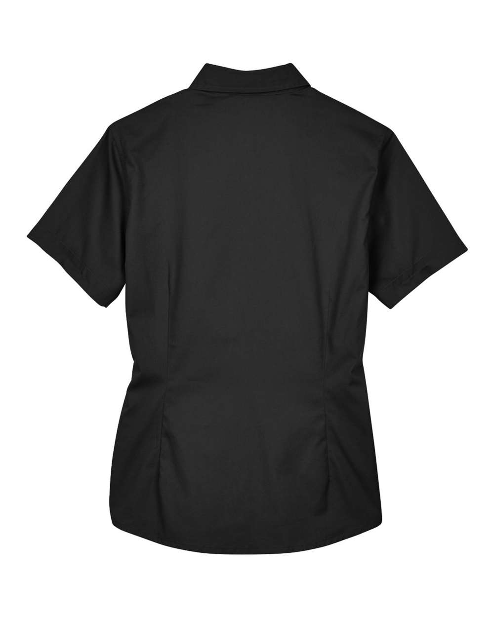 Core365 Women's Optimum Short Sleeve Twill Shirt - 78194 Black
