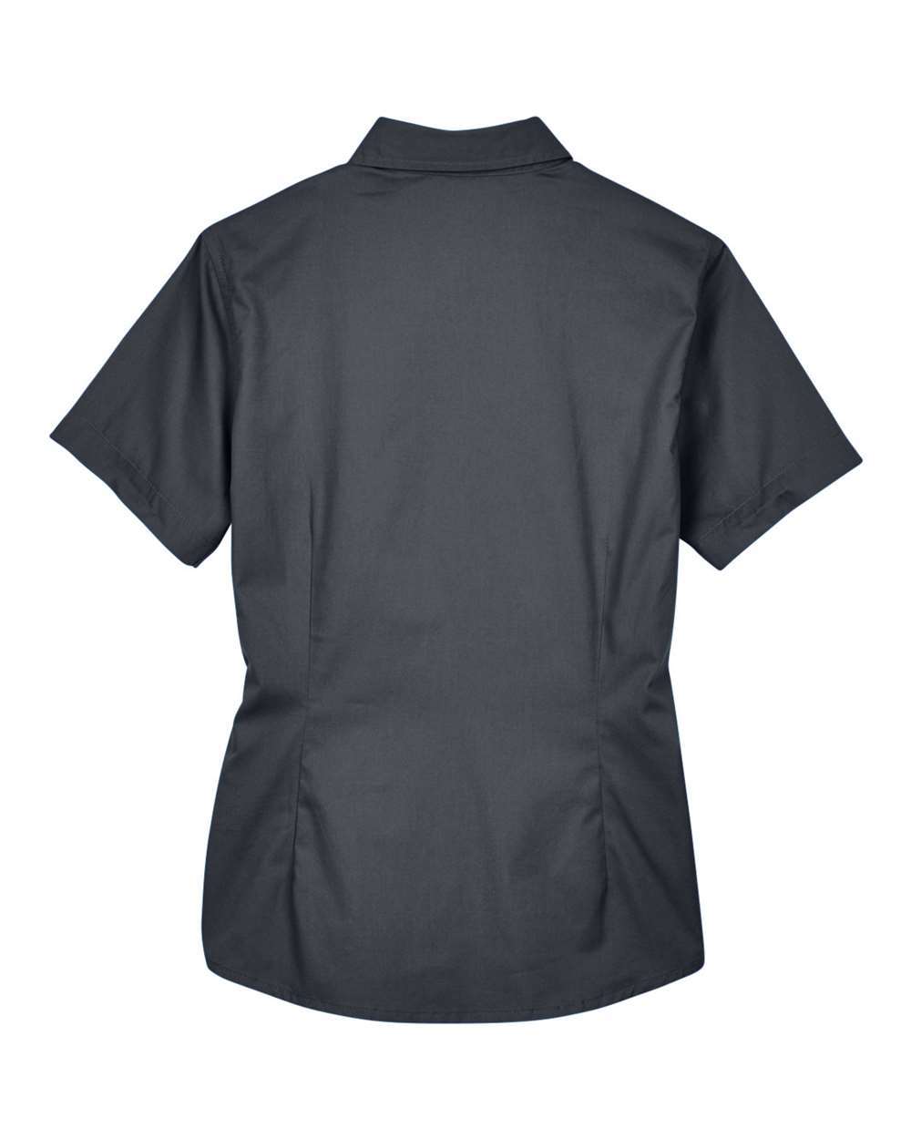 Core365 Women's Optimum Short Sleeve Twill Shirt - 78194 Carbon