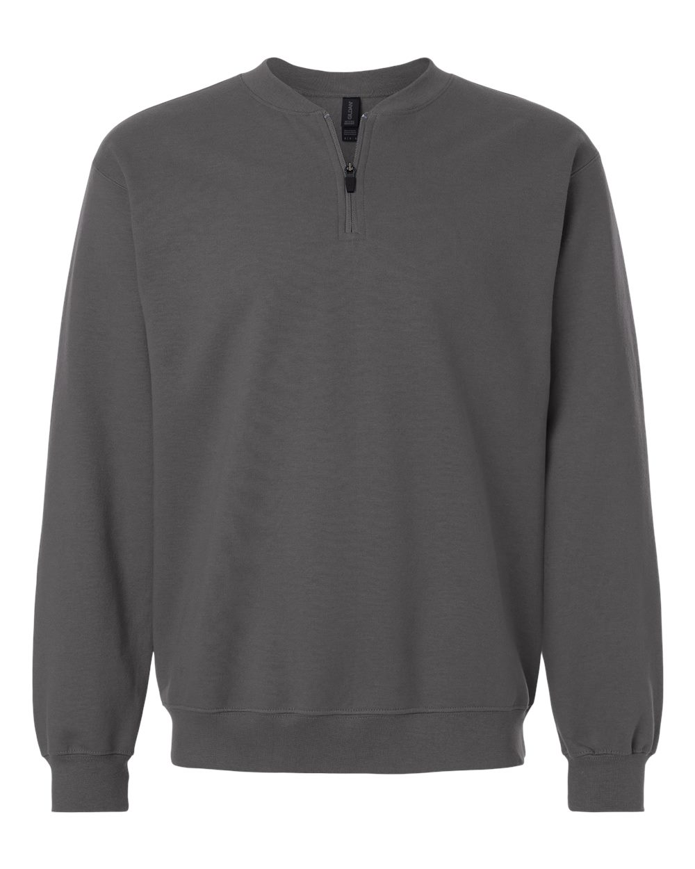 Gildan Unisex Softstyle® Midweight 1/4 Zip Sweatshirt - SF008 Charcoal