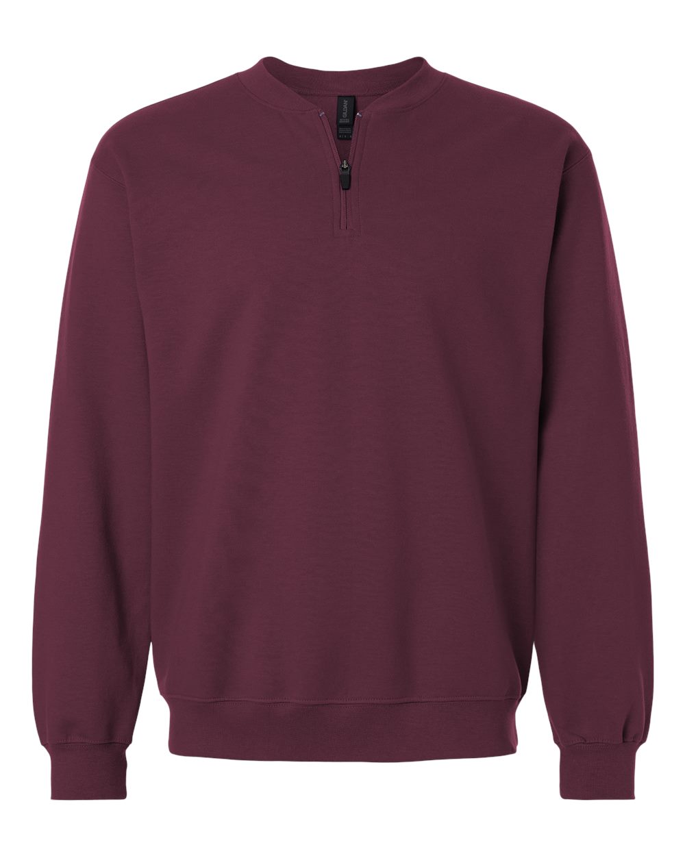 Gildan Unisex Softstyle® Midweight 1/4 Zip Sweatshirt - SF008 Maroon