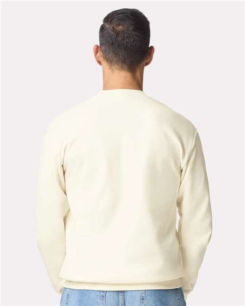Gildan Unisex Softstyle® Midweight 1/4 Zip Sweatshirt - SF008 Off White