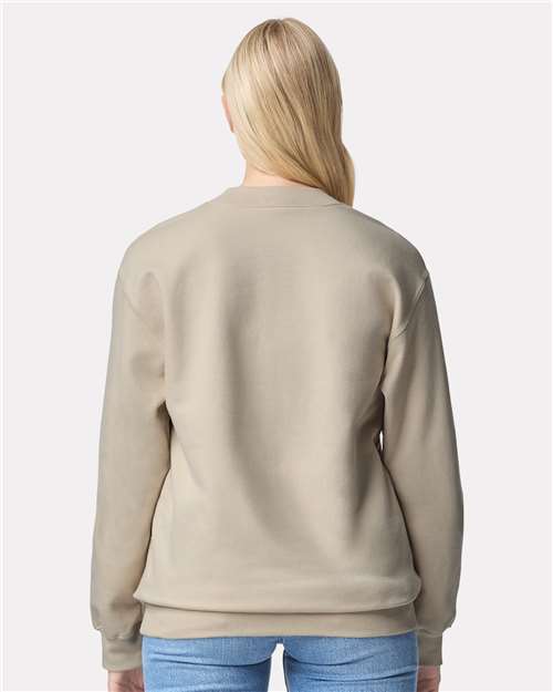 Gildan Unisex Softstyle® Midweight 1/4 Zip Sweatshirt - SF008 Sand