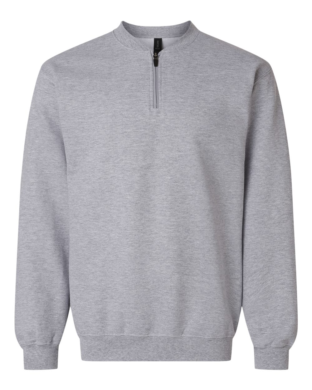 Gildan Unisex Softstyle® Midweight 1/4 Zip Sweatshirt - SF008 Sport Grey