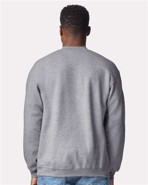 Gildan Unisex Softstyle® Midweight 1/4 Zip Sweatshirt - SF008 Sport Grey