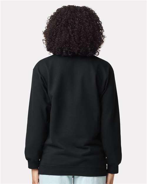 Gildan Unisex Softstyle® Midweight 1/4 Zip Sweatshirt - SF008 Black