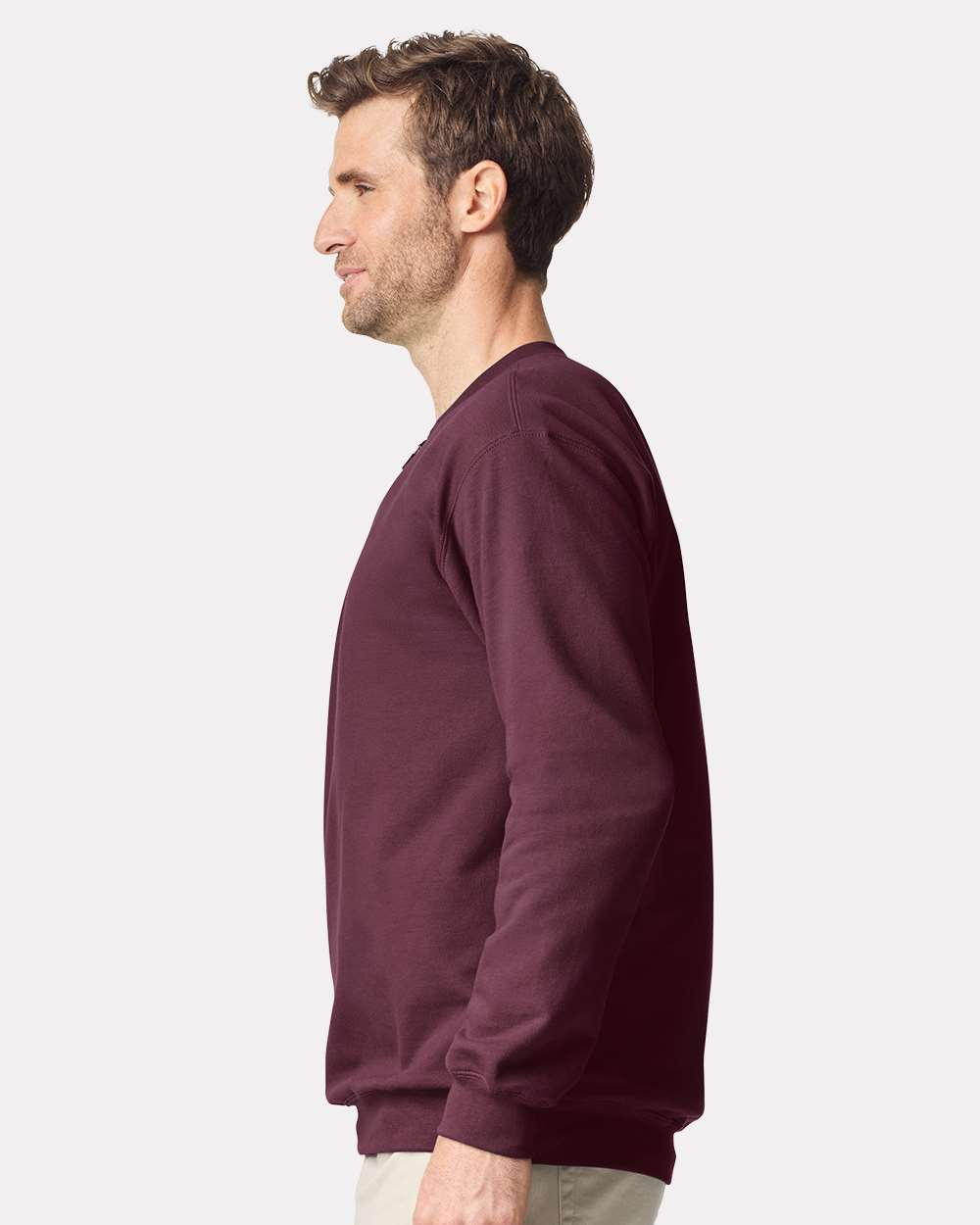 Gildan Unisex Softstyle® Midweight Quarter-Zip Sweatshirt - SF008 Maroon