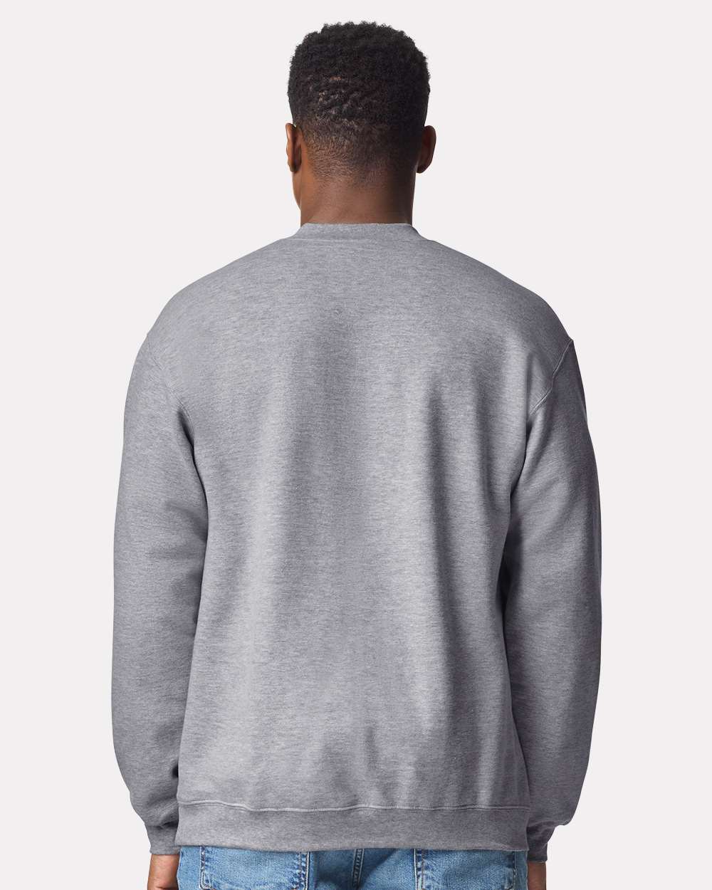 Gildan Unisex Softstyle® Midweight Quarter-Zip Sweatshirt - SF008 Sport Grey