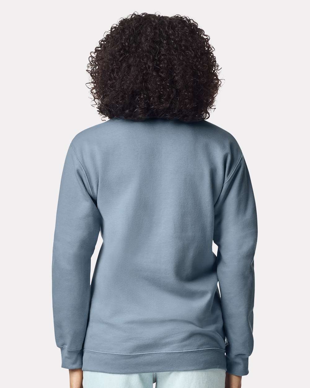 Gildan Unisex Softstyle® Midweight Quarter-Zip Sweatshirt - SF008 Stone Blue