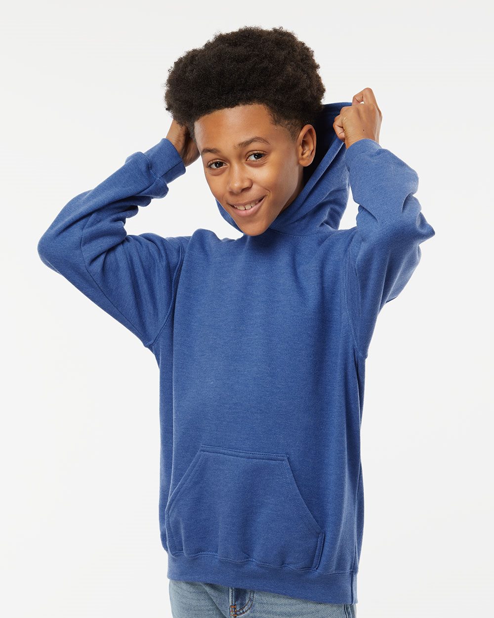 M&O Youth Fleece Pullover Hoodie - 3322 - 3322M