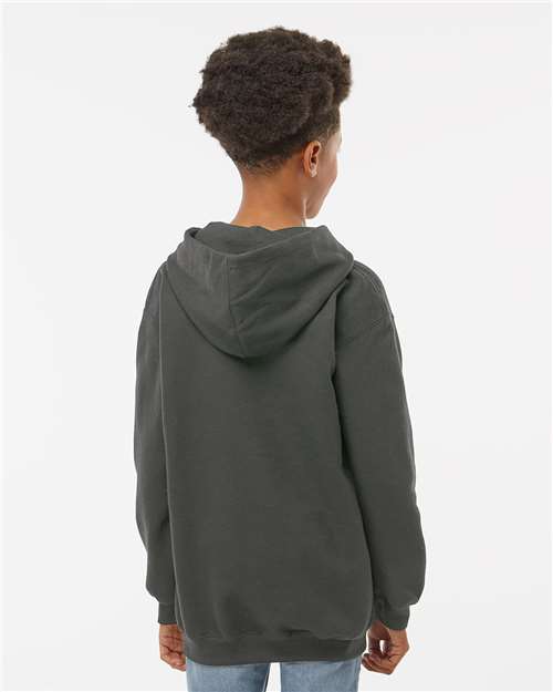 M&O Youth Fleece Pullover Hoodie - 3322 - 3322M Charcoal