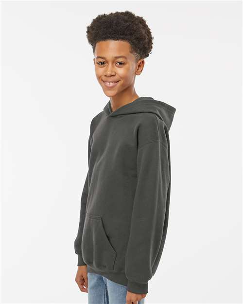 M&O Youth Fleece Pullover Hoodie - 3322 - 3322M Charcoal