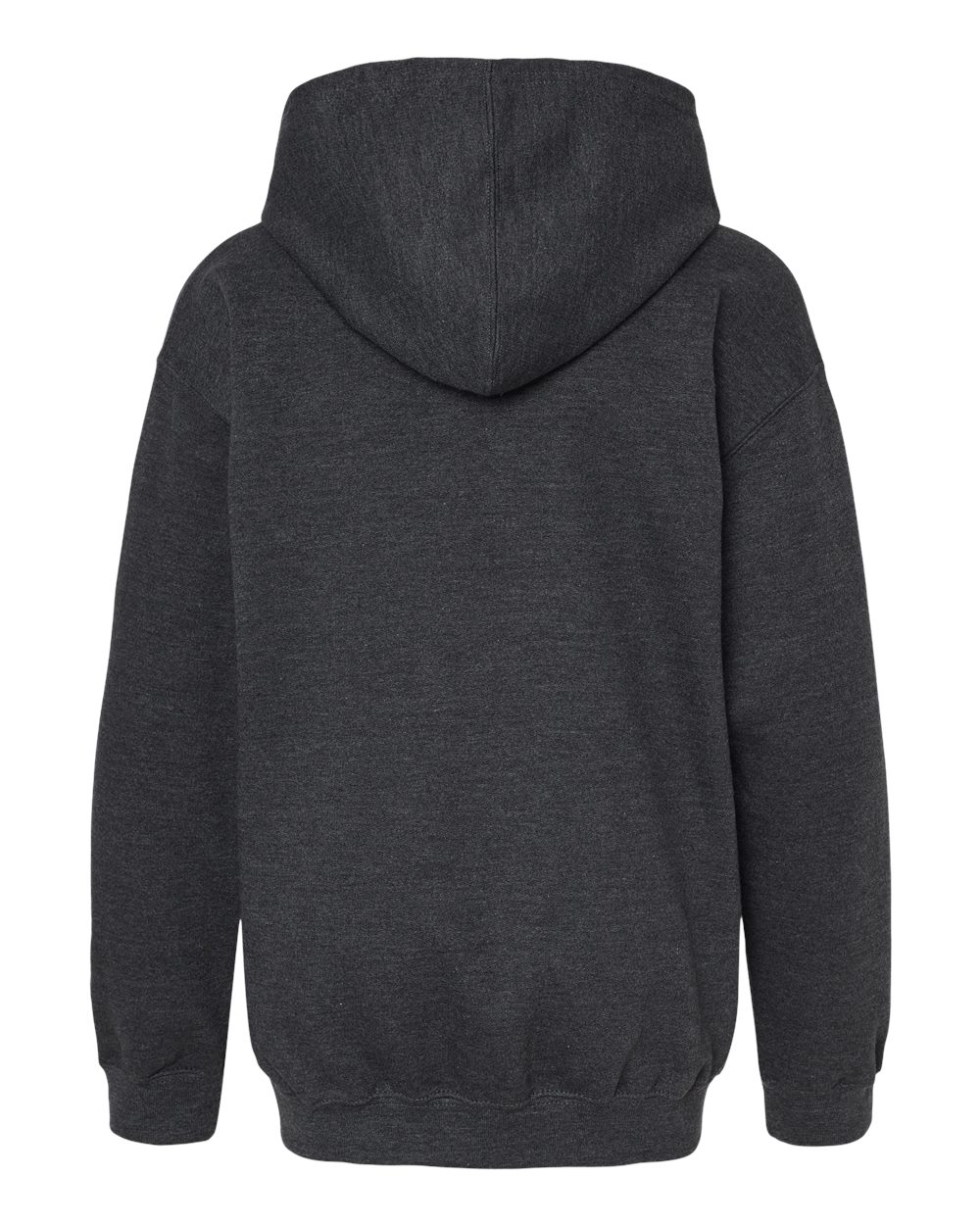 M&O Youth Fleece Pullover Hoodie - 3322 - 3322M Dark Heather