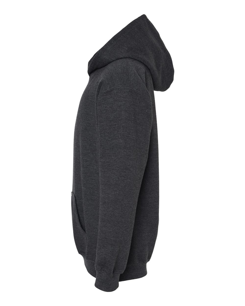 M&O Youth Fleece Pullover Hoodie - 3322 - 3322M Dark Heather