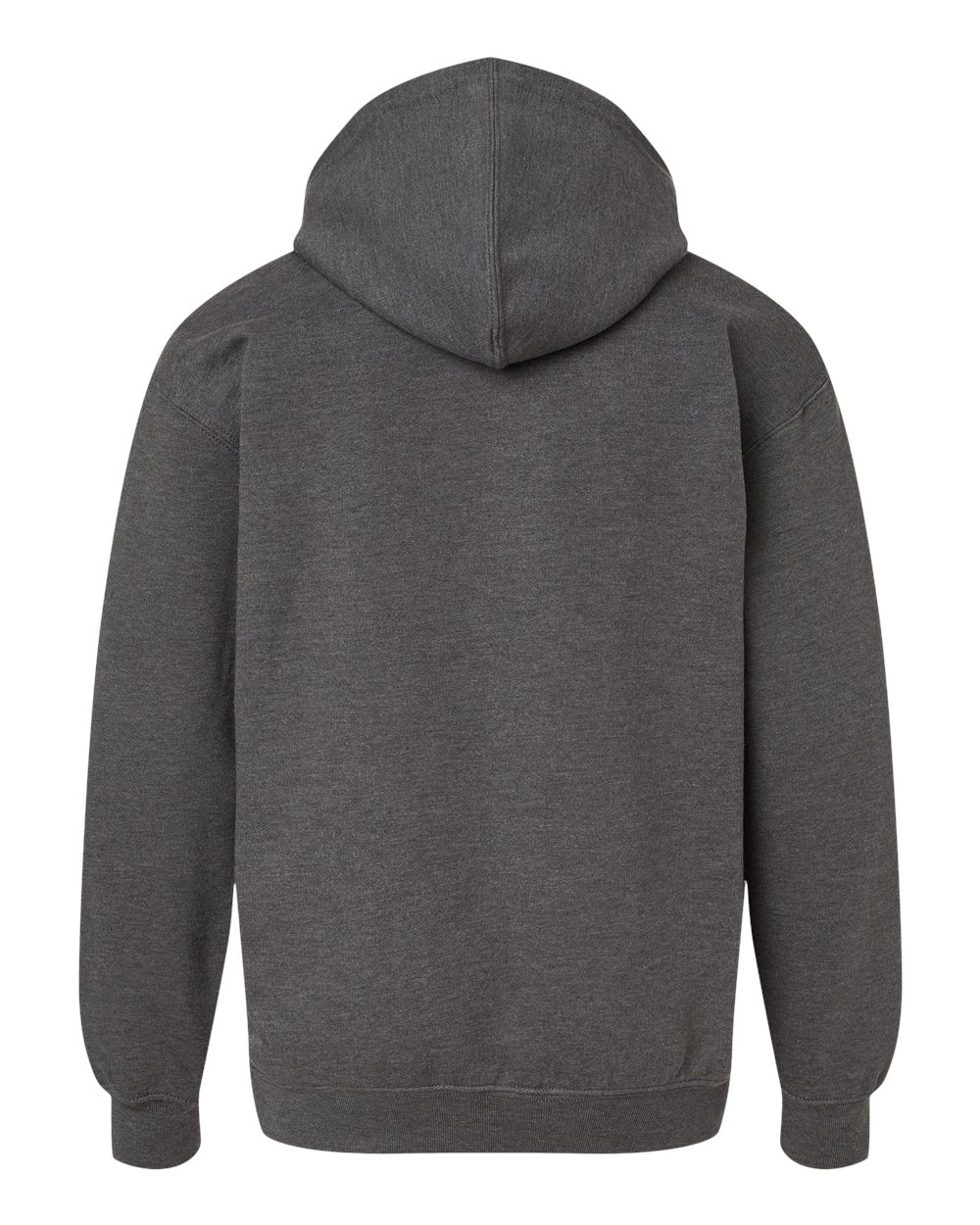 M&O Youth Fleece Pullover Hoodie - 3322 - 3322M Heather Charcoal