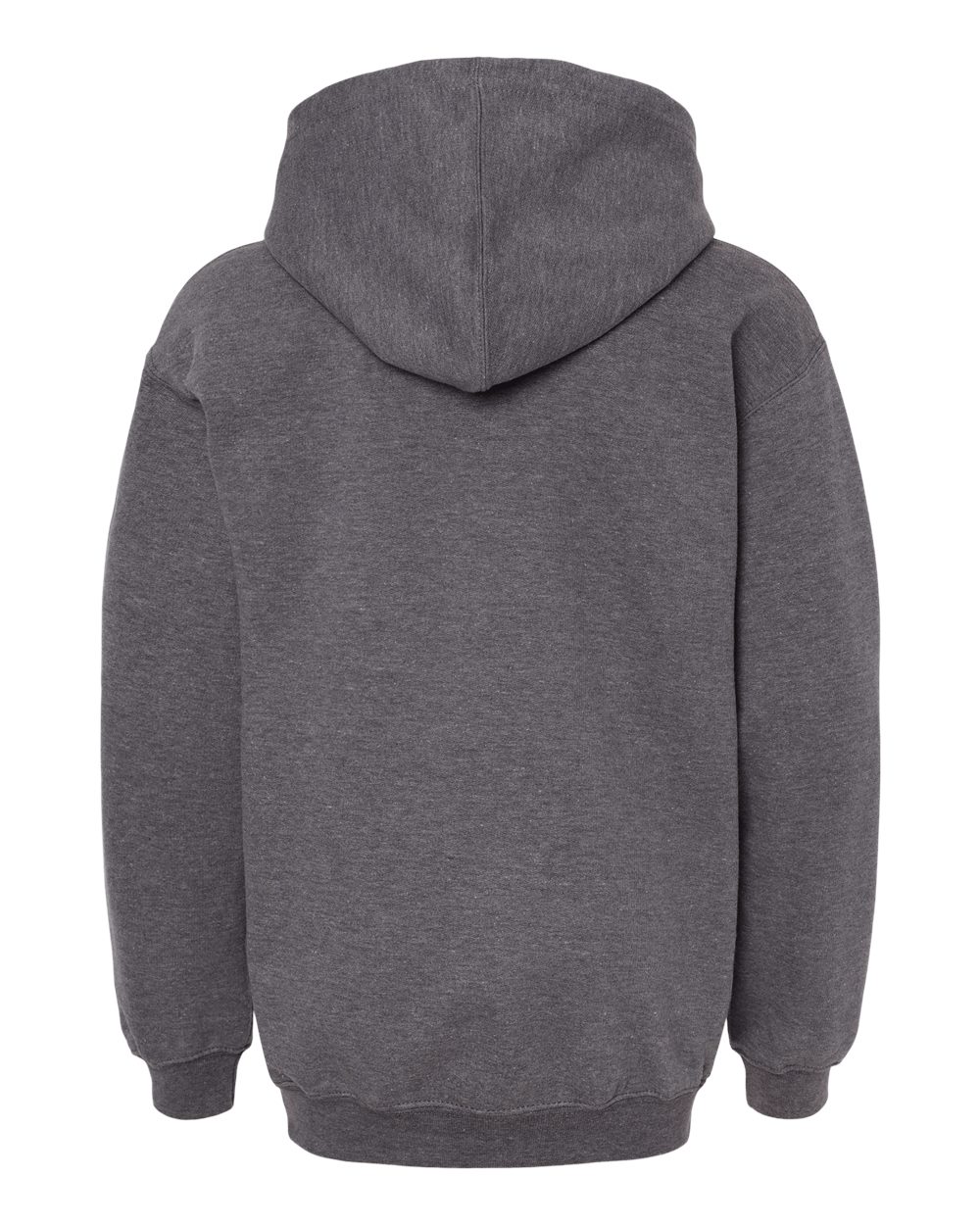 M&O Youth Fleece Pullover Hoodie - 3322 - 3322M Heather Grey