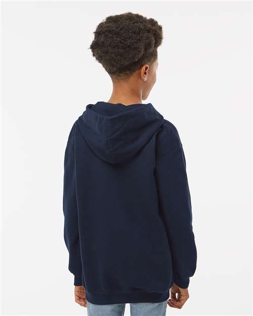 M&O Youth Fleece Pullover Hoodie - 3322 - 3322M Navy