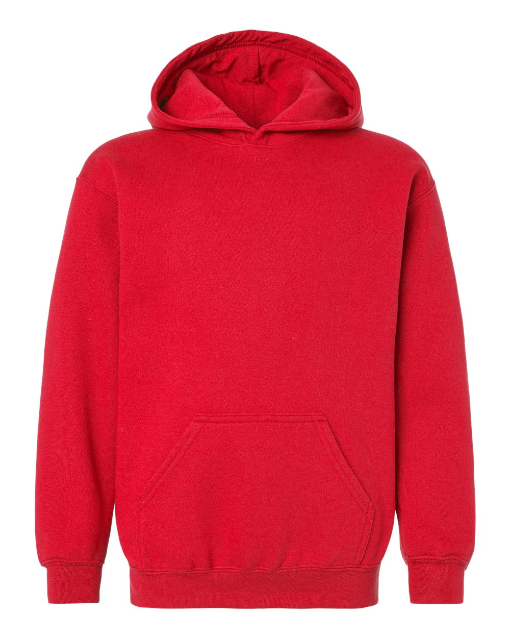 M&O Youth Fleece Pullover Hoodie - 3322 - 3322M Red
