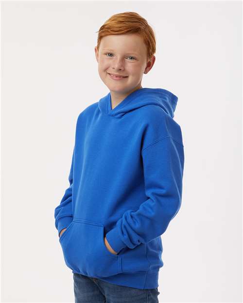 M&O Youth Fleece Pullover Hoodie - 3322 - 3322M Royal
