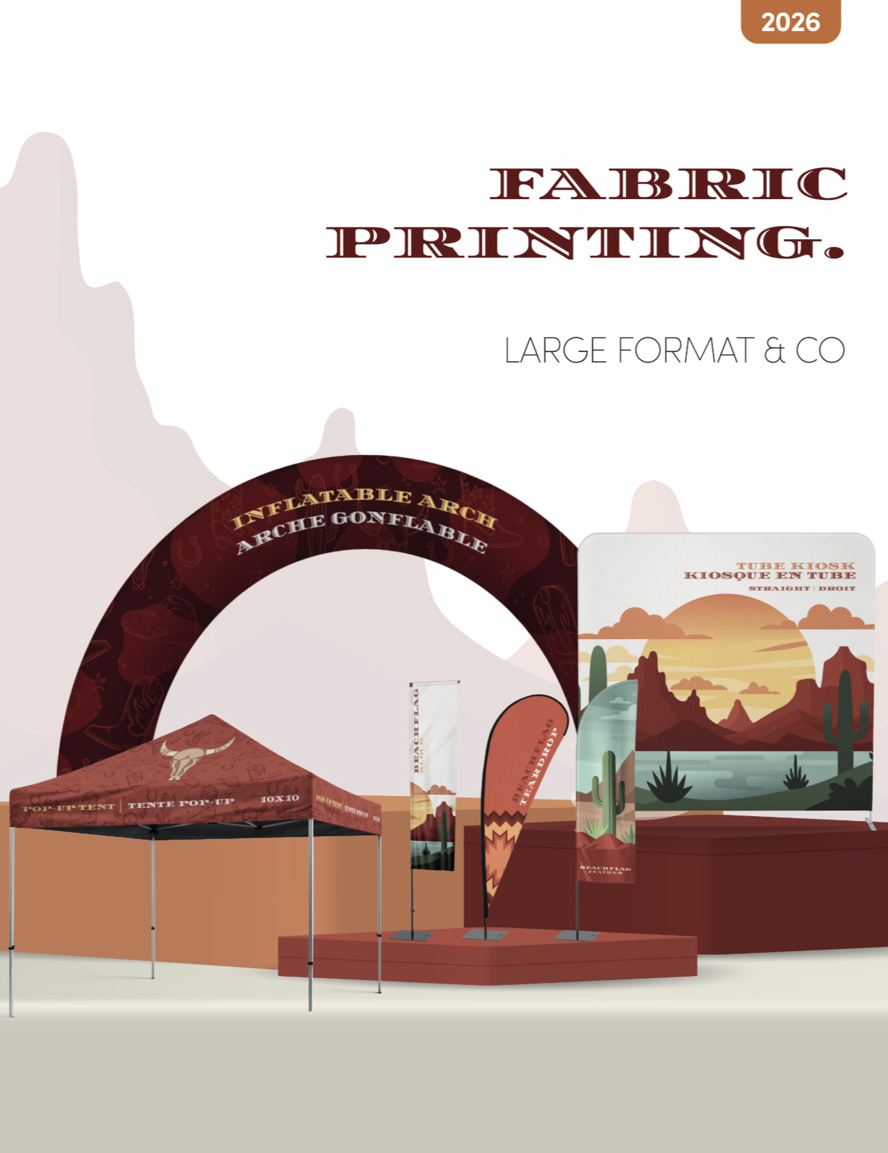 Impression sublimés Catalogue 2026-FBC26