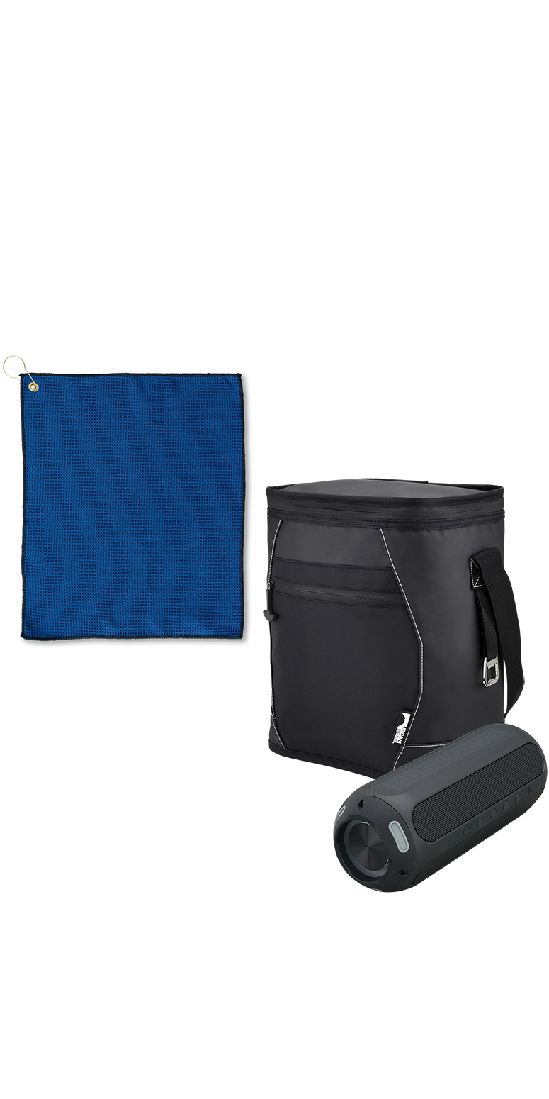 Pro Towels Kit Trio Fairway Urban Peak® CB166 - UPK68 Black