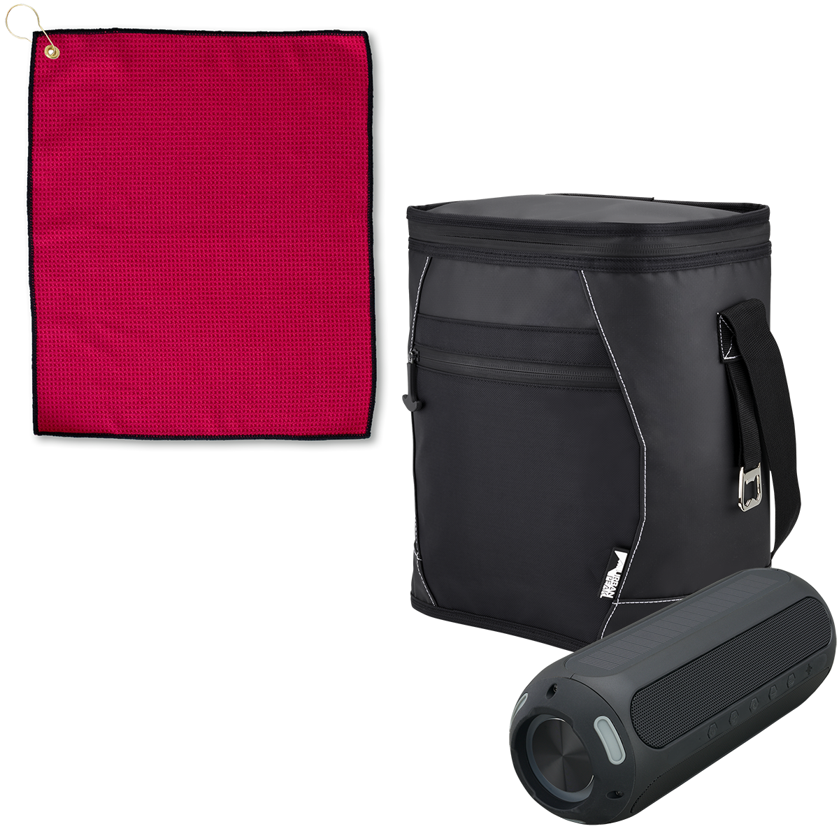 Pro Towels Kit Trio Fairway Urban Peak® CB166 - UPK68 red