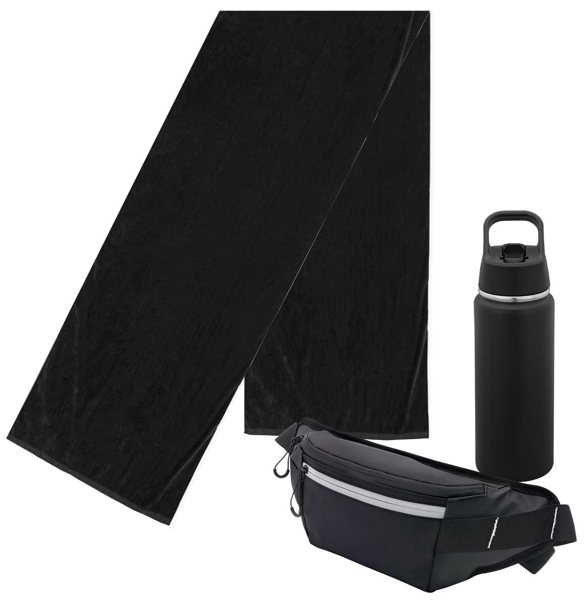 Pro Towels Kit de sport tendance Urban Peak® - UPK69 black