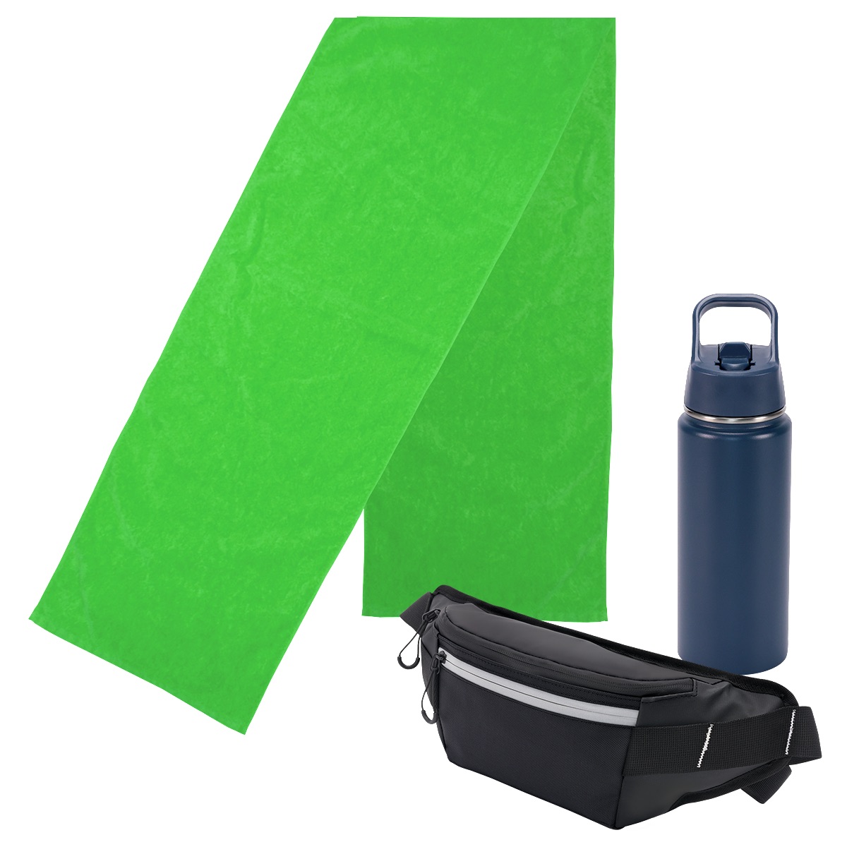 Pro Towels Kit de sport tendance Urban Peak® - UPK69 Black