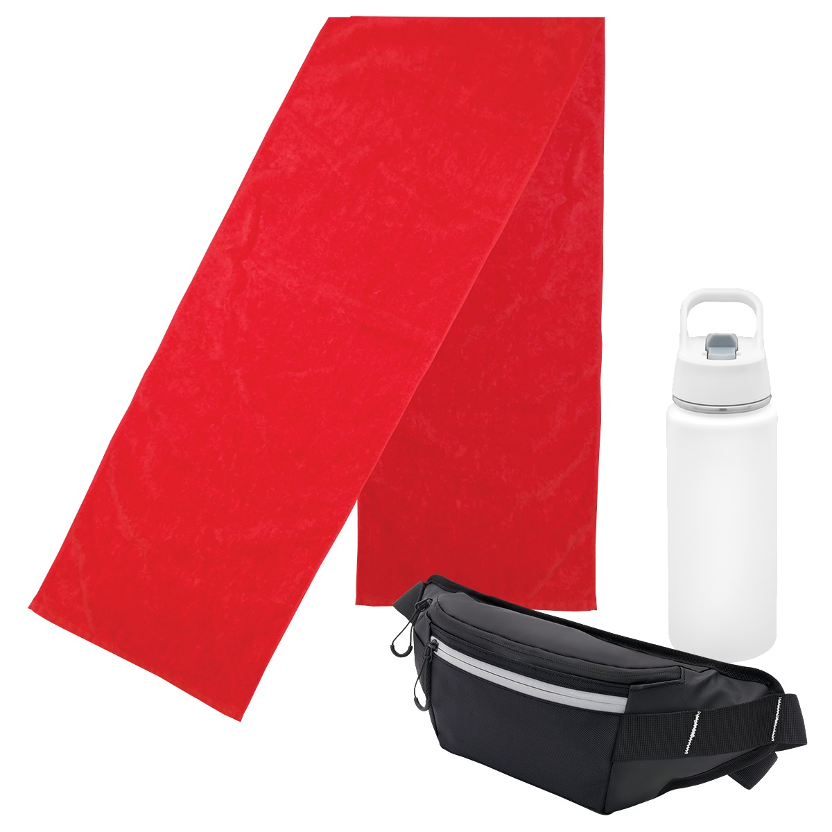 Pro Towels Kit de sport tendance Urban Peak® - UPK69 Black