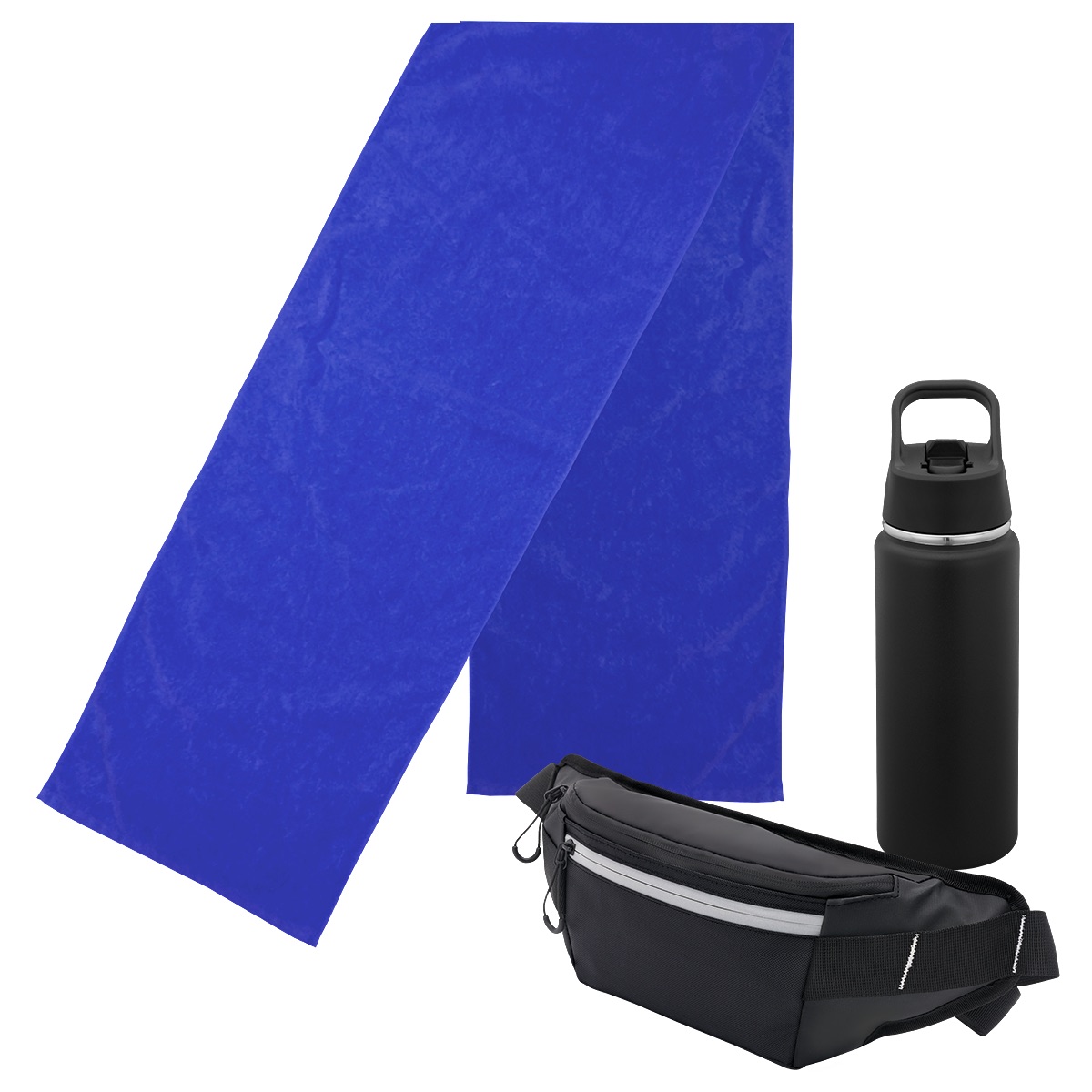 Pro Towels Kit de sport tendance Urban Peak® - UPK69 Black