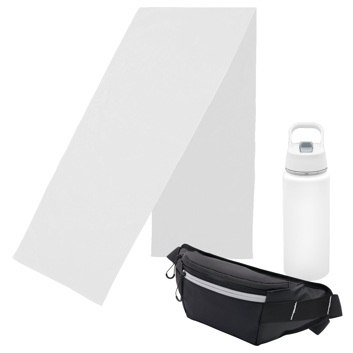 Pro Towels Kit de sport tendance Urban Peak® - UPK69 Black