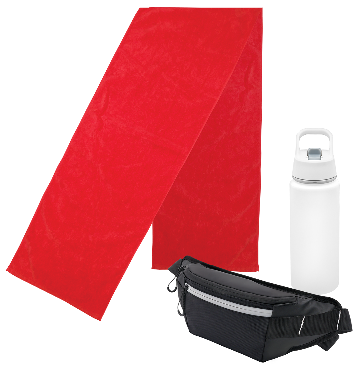 Pro Towels Kit de sport tendance Urban Peak® - UPK69 red