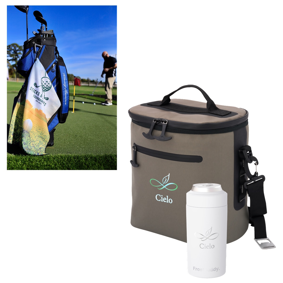 Pro Towels Kit de golf ultime Urban Peak® CB186 - UPK72