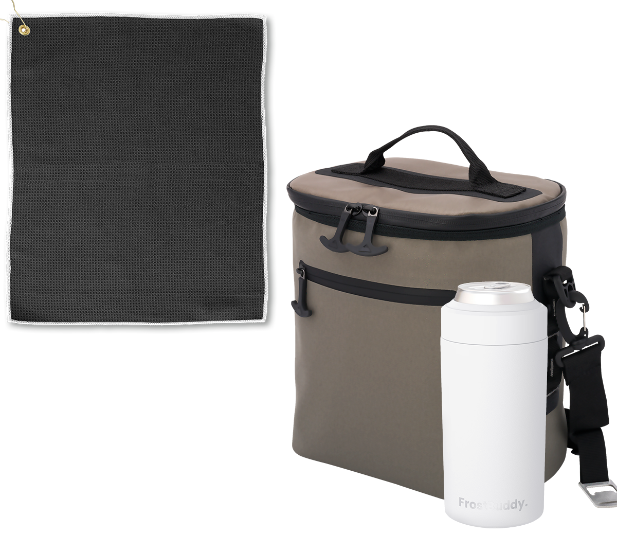 Pro Towels Kit de golf ultime Urban Peak® CB186 - UPK72 black