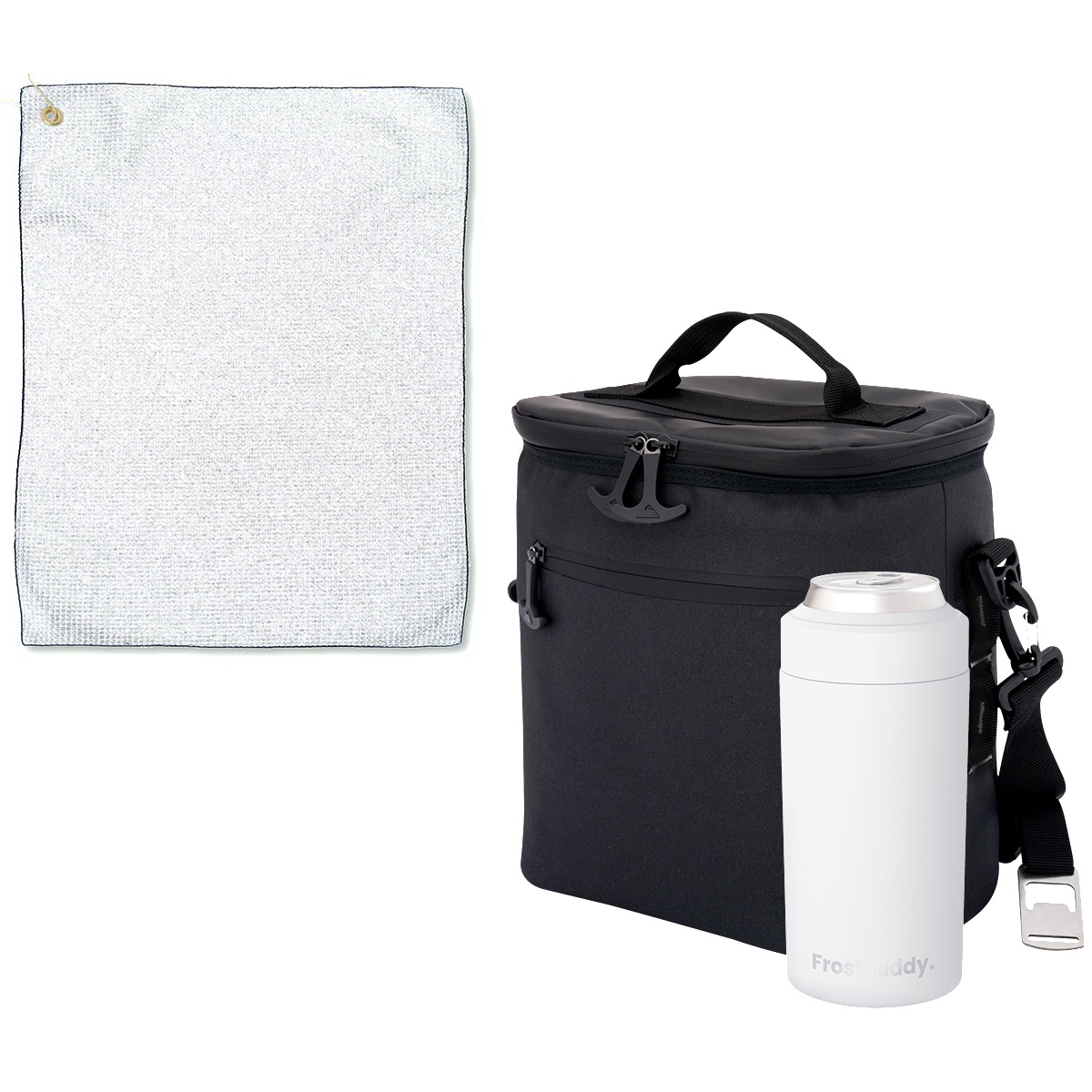 Pro Towels Kit de golf ultime Urban Peak® CB186 - UPK72 black