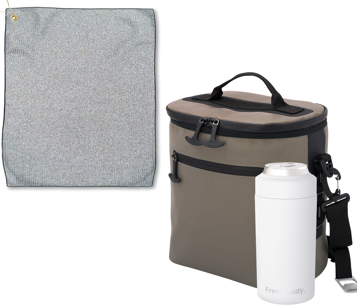 Pro Towels Kit de golf ultime Urban Peak® CB186 - UPK72 gray