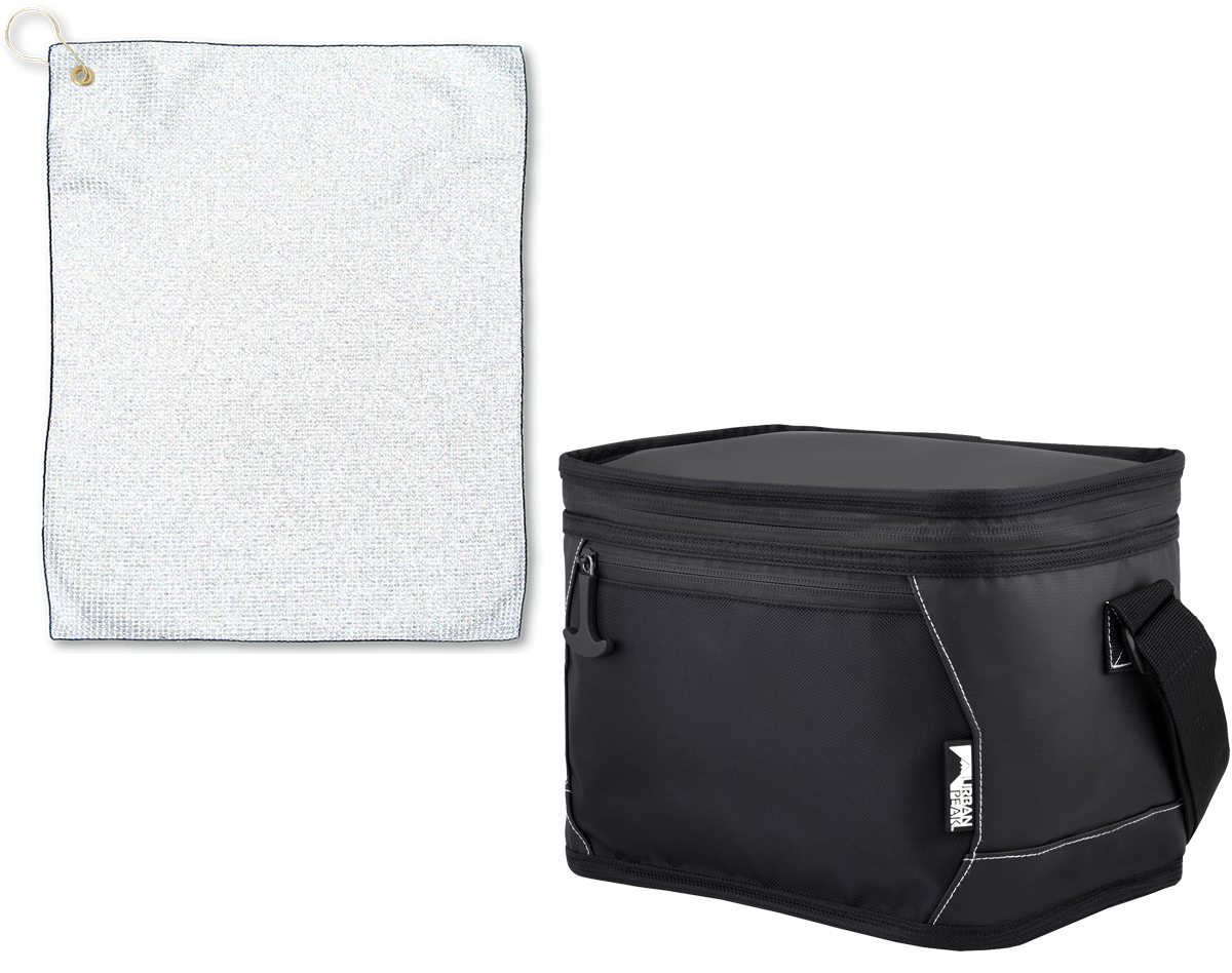 Pro Towels Kit essentiel de golf Urban Peak® CB165 - UPK74 white