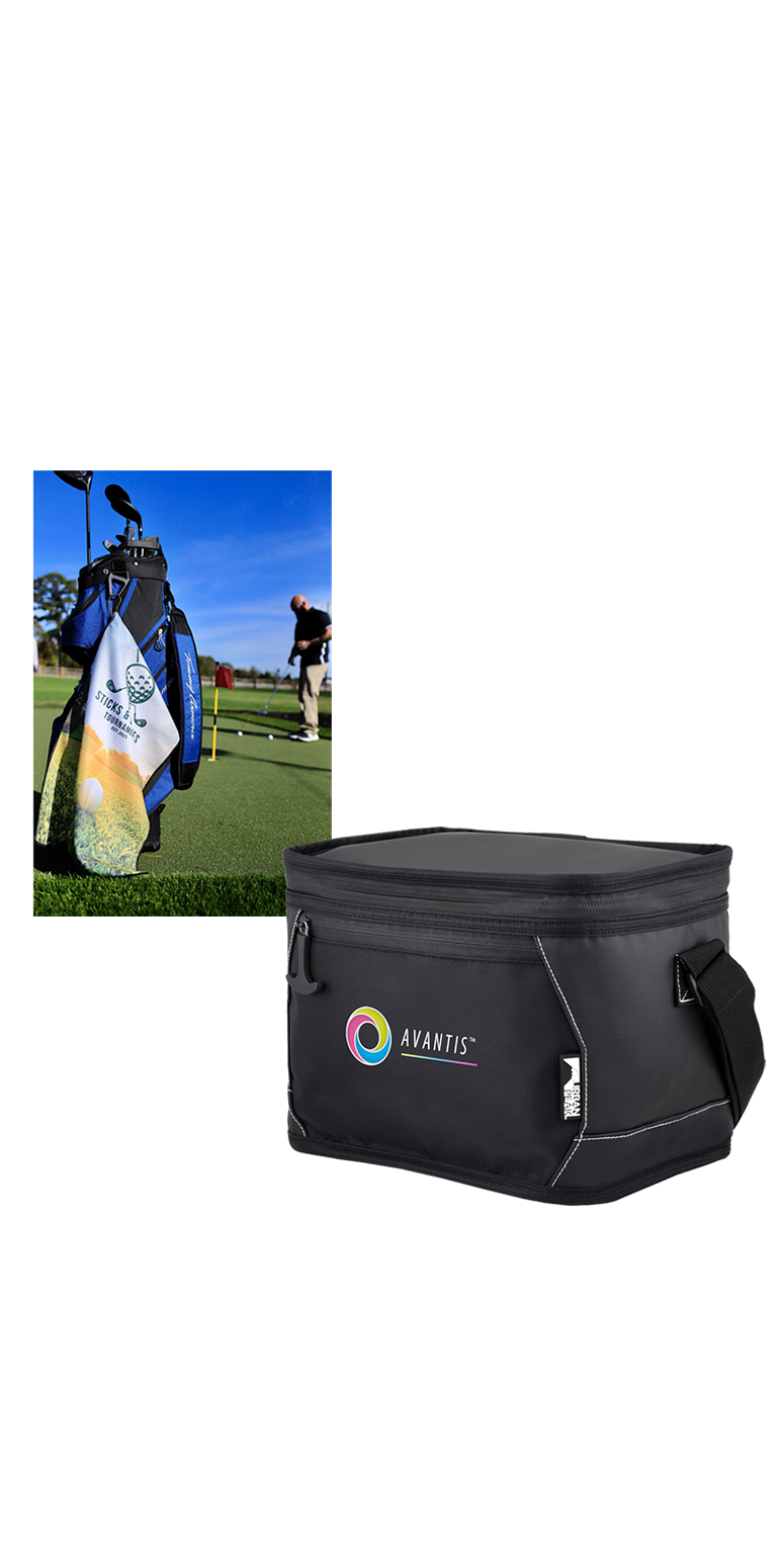 Pro Towels Kit essentiel de golf Urban Peak® CB165 - UPK74 Black