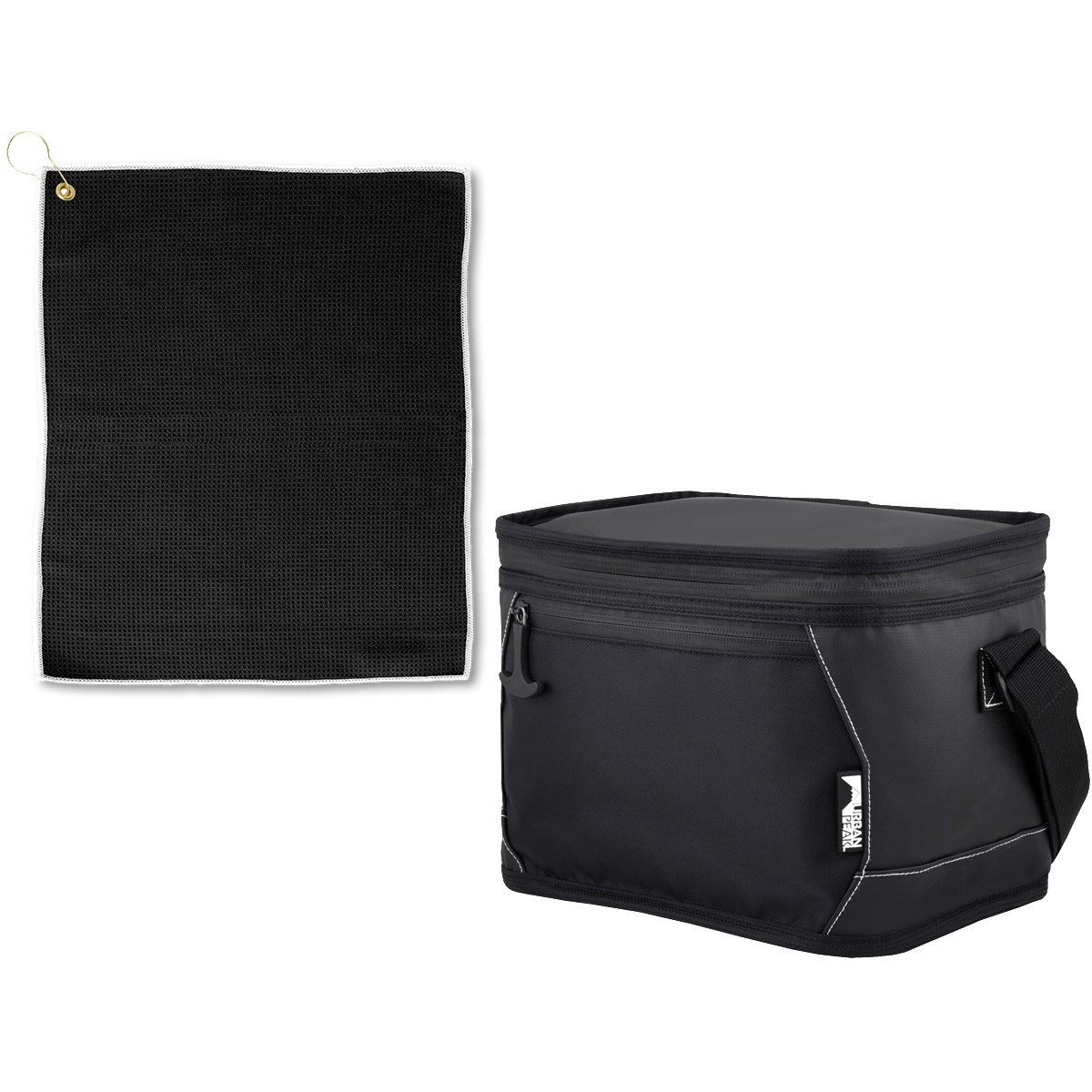 Pro Towels Kit essentiel de golf Urban Peak® CB165 - UPK74 Black