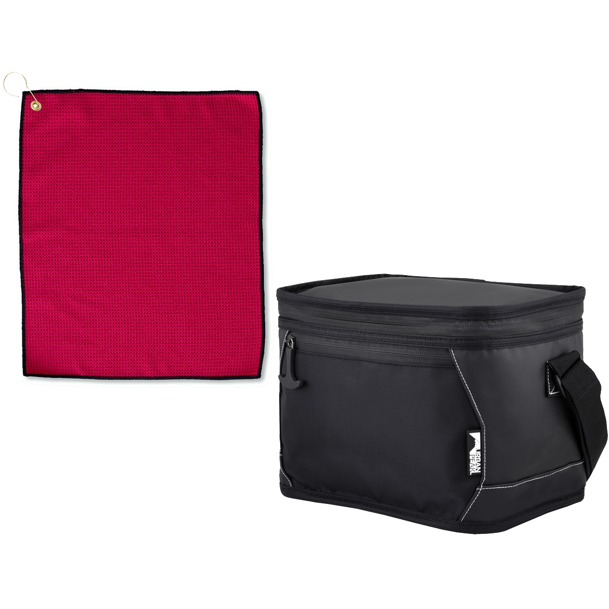 Pro Towels Kit essentiel de golf Urban Peak® CB165 - UPK74 Black