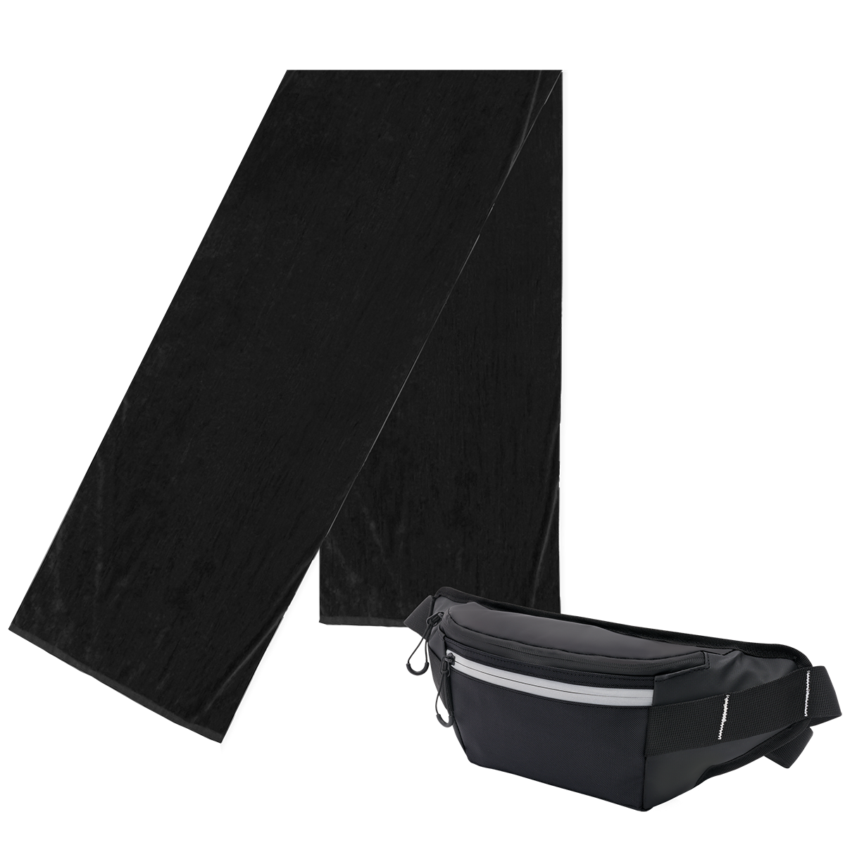 Pro Towels Kit essentiel de fitness - UPK76 black