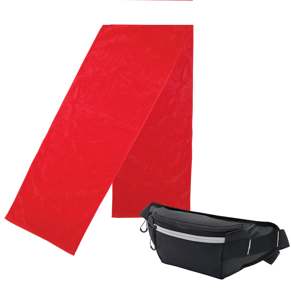 Pro Towels Kit essentiel de fitness - UPK76 red