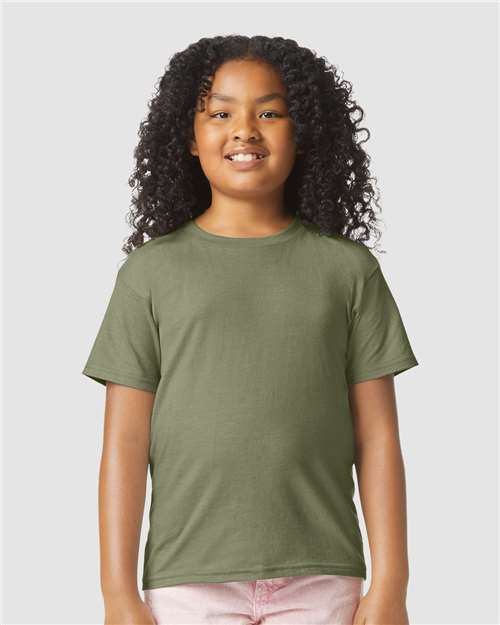 Gildan Youth Softstyle® CVC T-Shirt - 64000BCVC Cactus