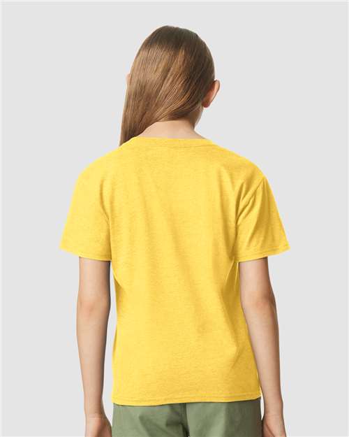 Gildan Youth Softstyle® CVC T-Shirt - 64000BCVC Daisy Mist